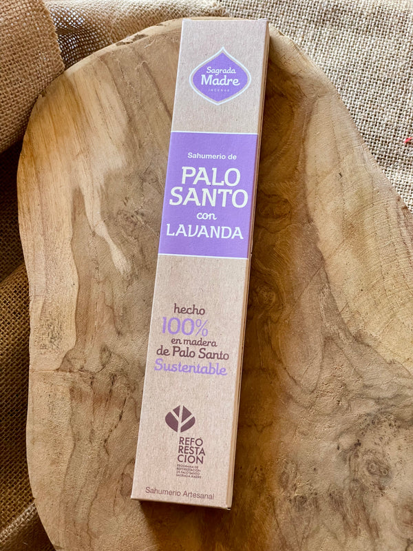 Incienso palo santo con lavanda