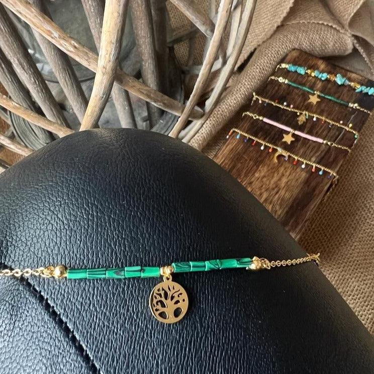 PULSERA HOKU LABRADORITA